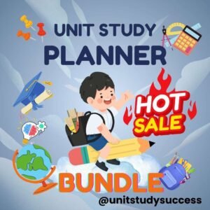 Homeschool Lesson & Unit Study Planner PDF Bundle
